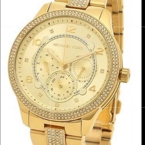 New!!! 😍 MK Gold Dial Watch